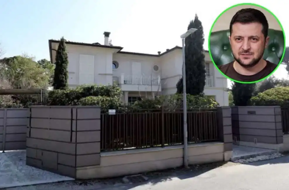 zelensky villa forte dei marmi