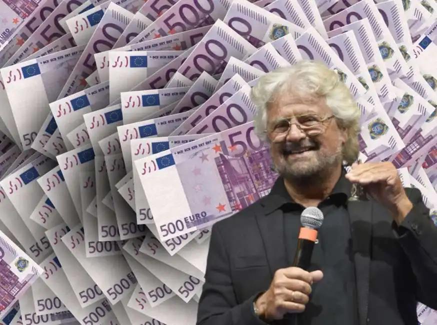 beppe grillo euro soldi 