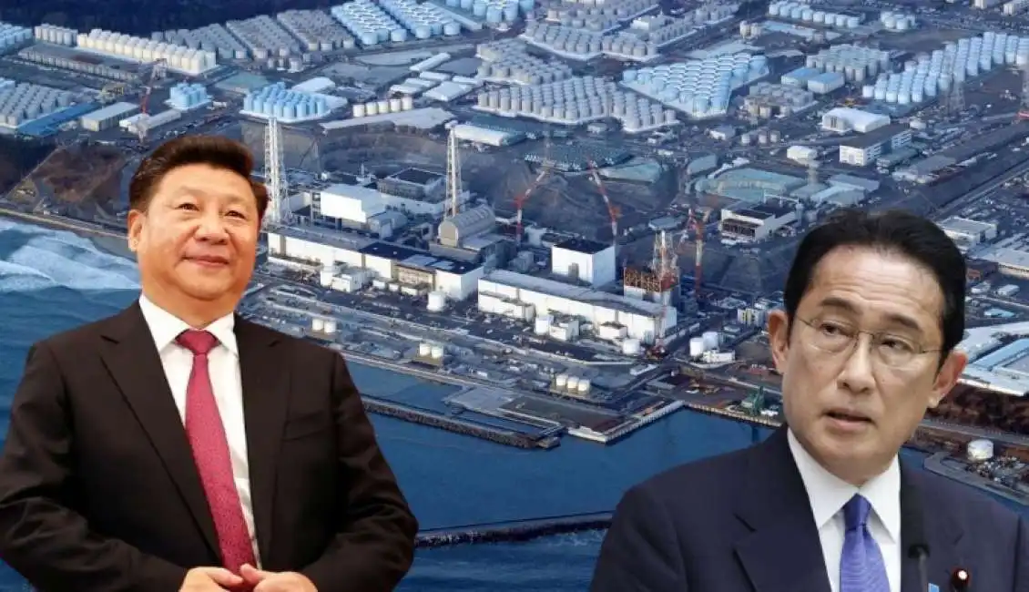 centrale nucleare fukushima cina giappone xi jinping fumio kishida 