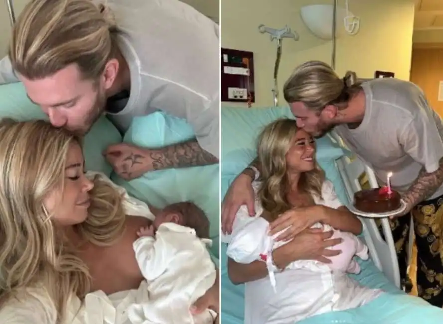 diletta leotta loris karius figlia aria