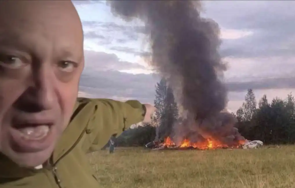 evgenij yevgeny prigozhin incidente aereo 