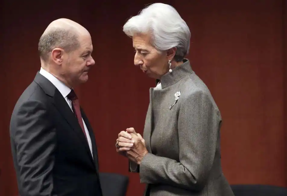 germania pil economia olaf scholz bce christine lagarde