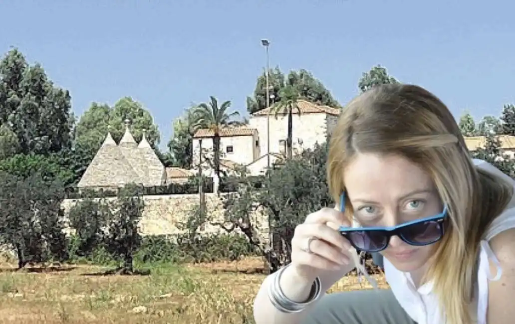 giorgia meloni masseria beneficio 