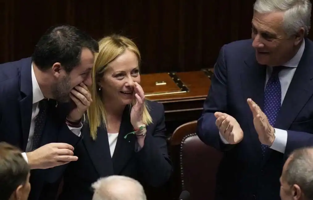 giorgia meloni matteo salvini antonio tajani