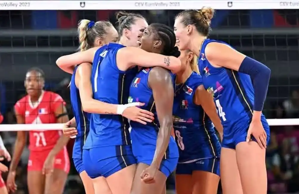 italia-francia campionati europei pallavolo femminile