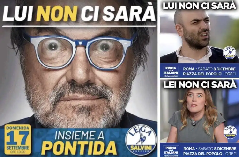 lui non ci sara oliviero toscani lega pontida 