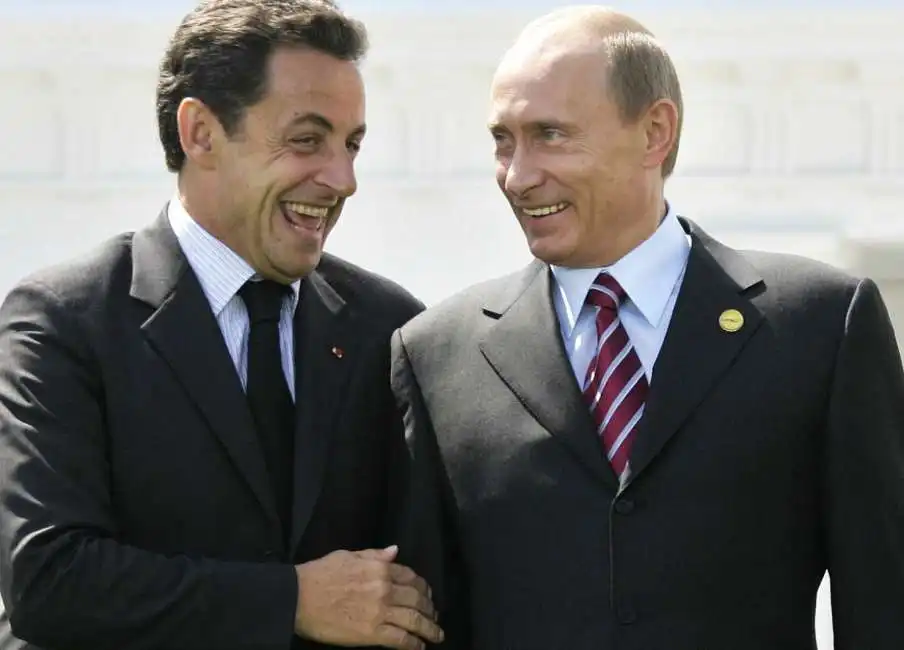 nicolas sarkozy vladimir putin 