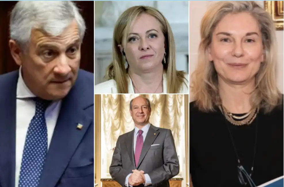 tajani meloni guariglia basile