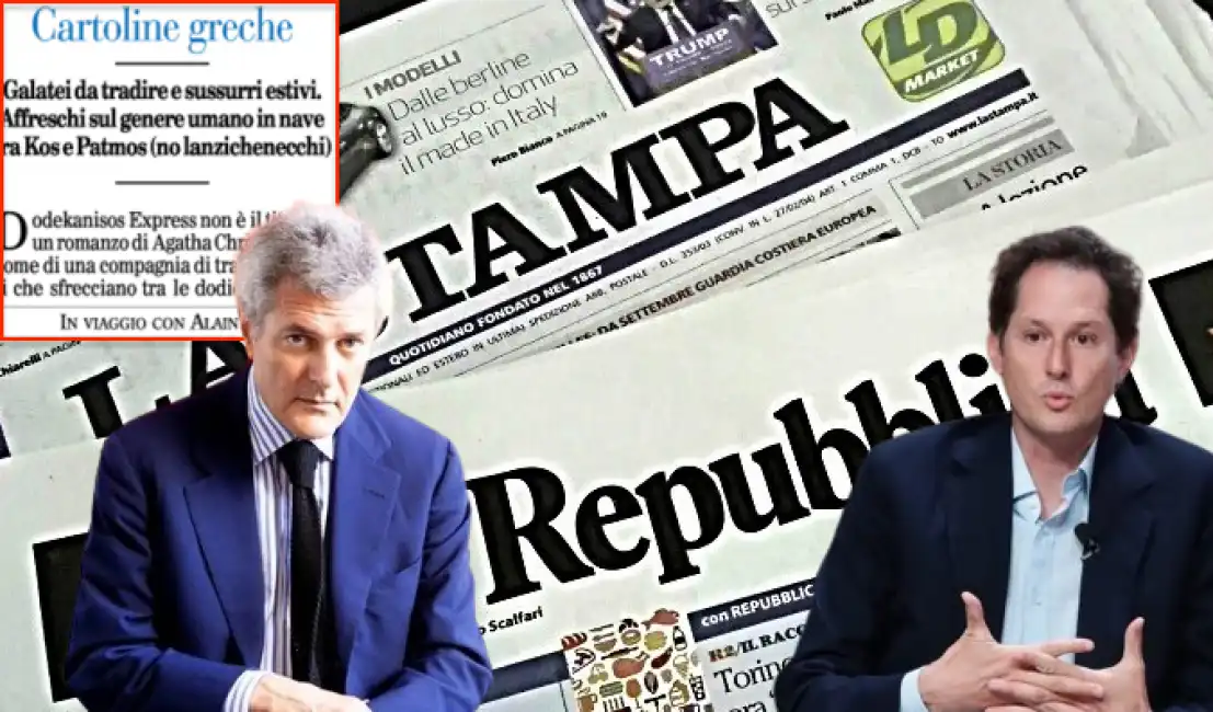 alain elkann john gruppo gedi repubblica stampa il foglio 