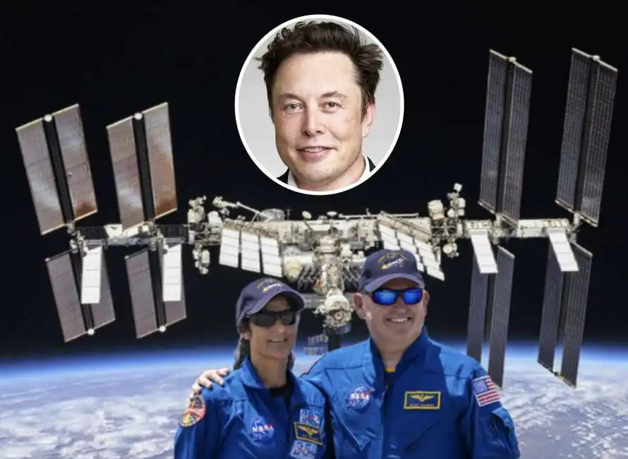 butch wilmore e suni williams elon musk boeing starliner