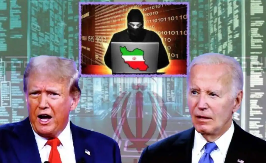 donald trump joe biden hacker iran 