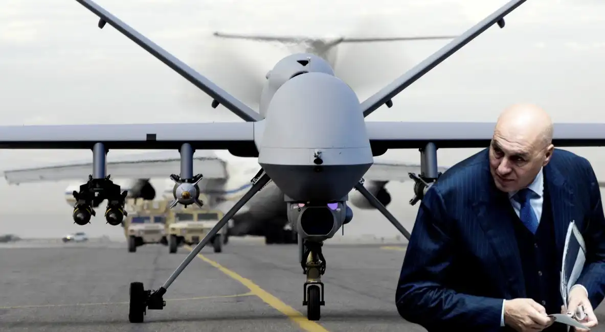 droni drone guido crosetto mq-9 reaper