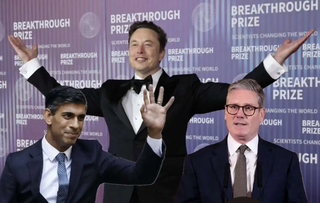 elon musk keir starmer rishi sunak