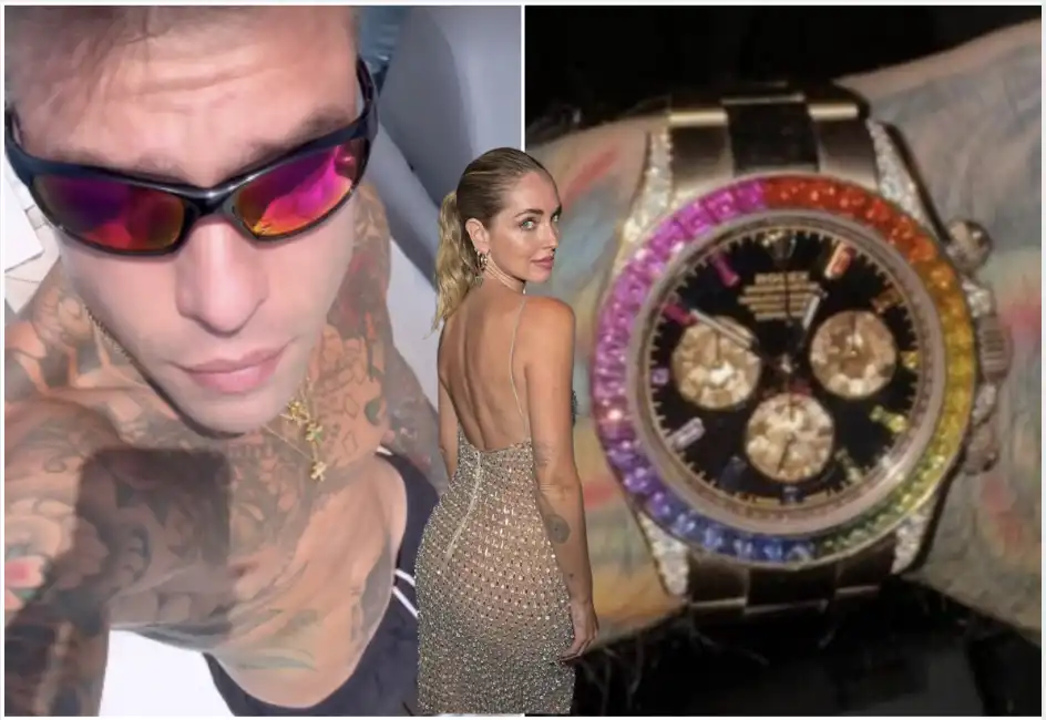 fedez rolex chiara ferragni