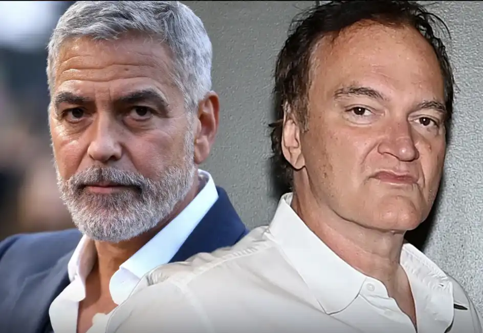 george clooney quentin tarantino