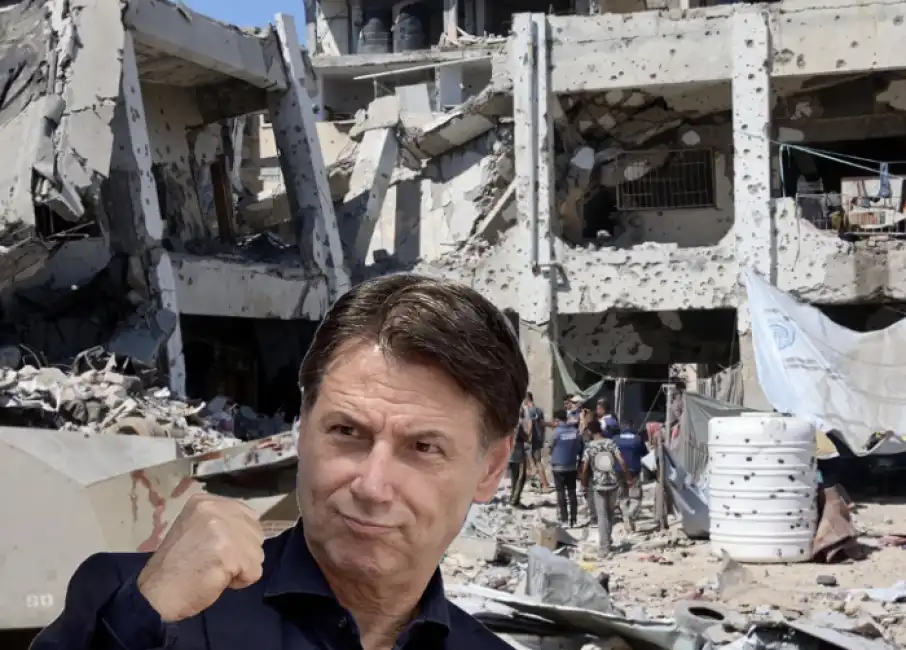 giuseppe conte gaza