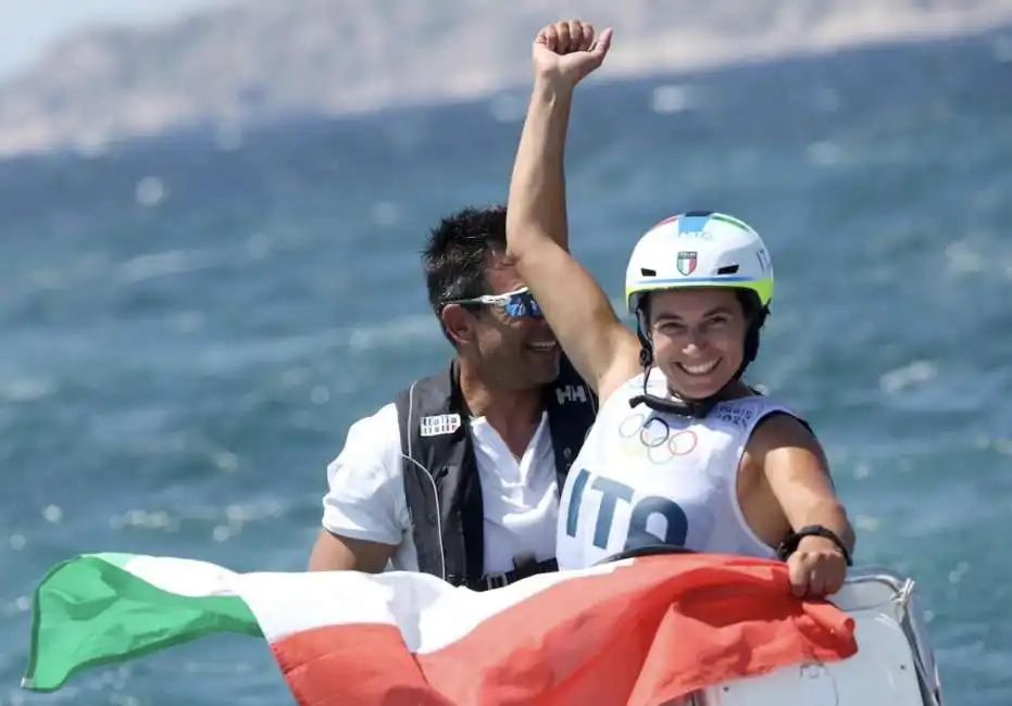 marta maggetti oro nel windsurf