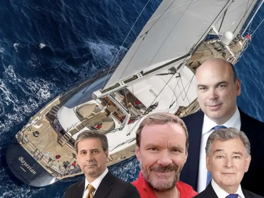 mike lynch jonathan bloomer stephen chamberlain chris morvillo bayesian yacht 