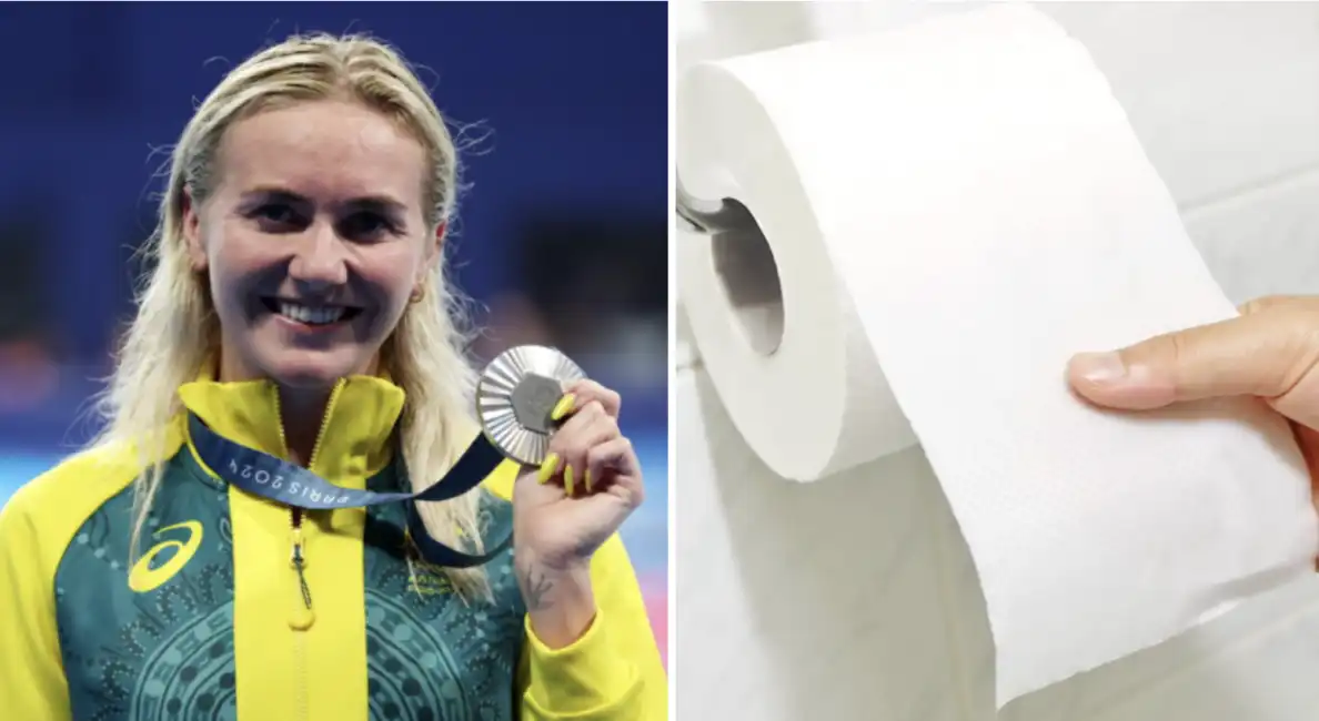 neanche la carta igienica olimpiadi di parigi la nuotatrice australiana ariarne titmus villaggio olimpico