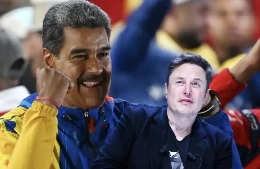 nicolas maduro elon musk 