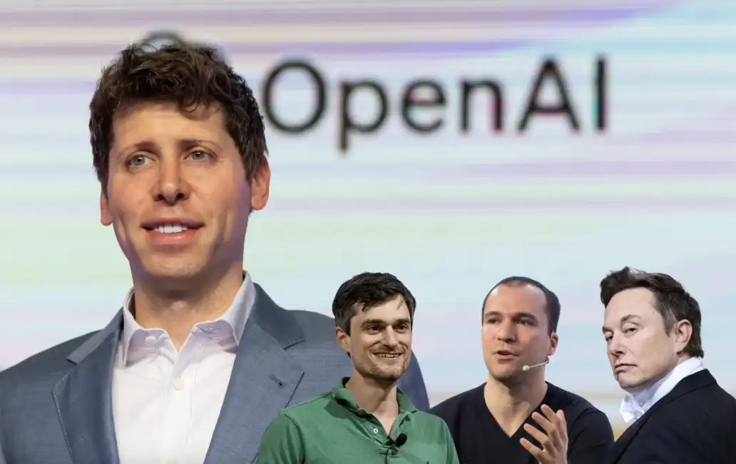 openai sam altman elon musk greg brockman john schulman