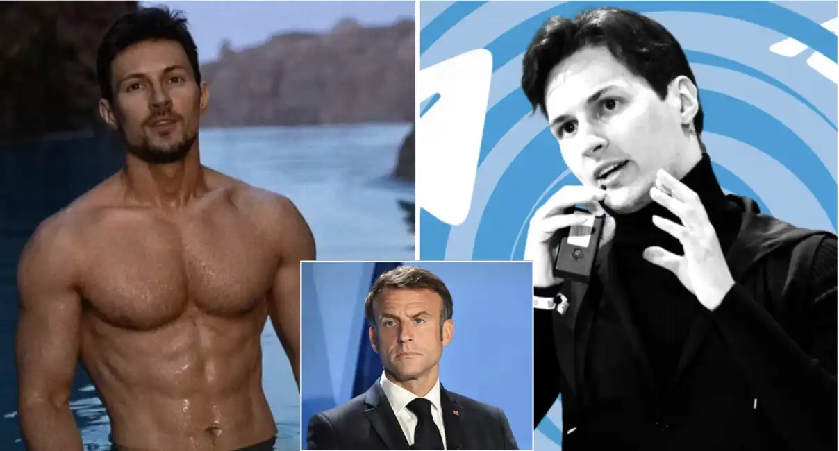 pavel durov emmanuel macron