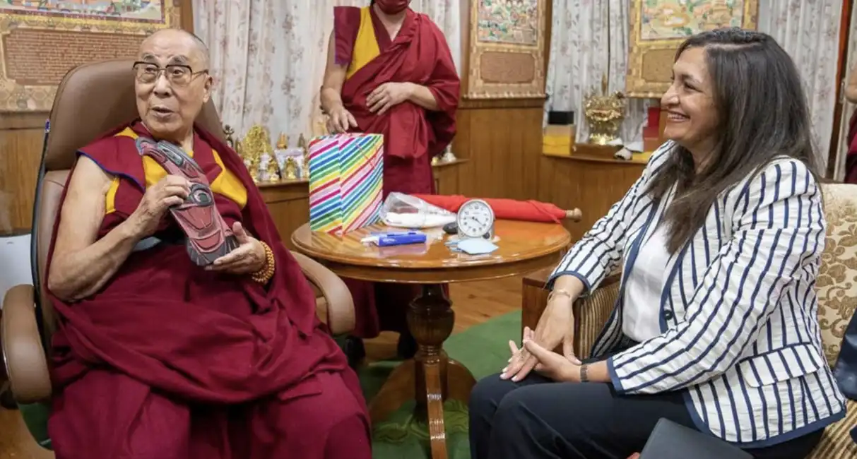 uzra zeya dalai lama