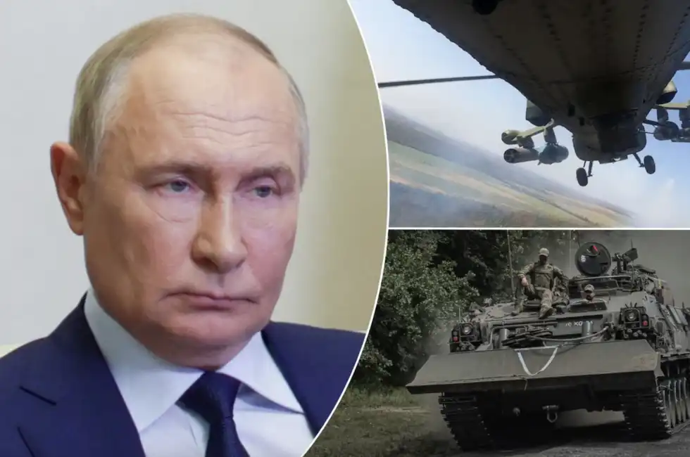 vladimir putin bombe a combustione kursk