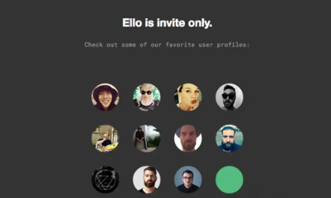 ello il social a inviti
