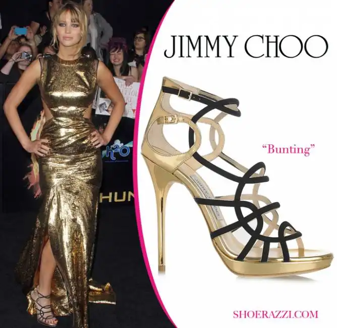 jennifer lawrence jimmy choo heels