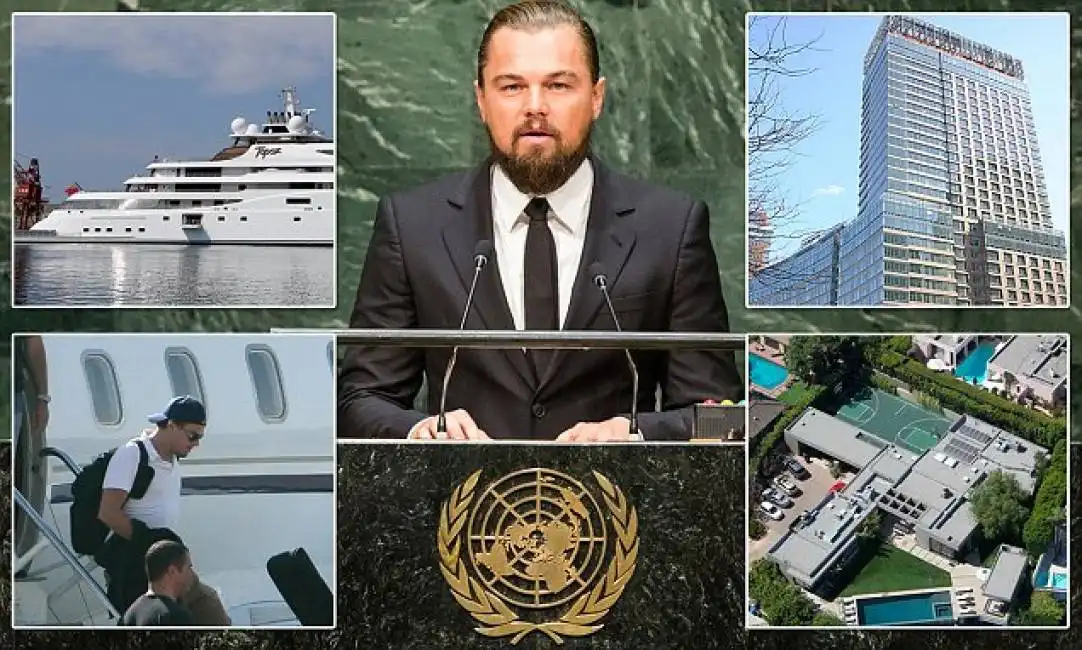 leonardo di caprio all'onu