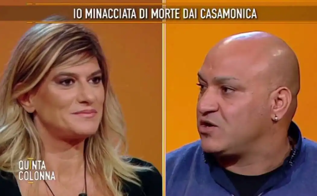 federica angeli e il nipote di vittorio casamonica