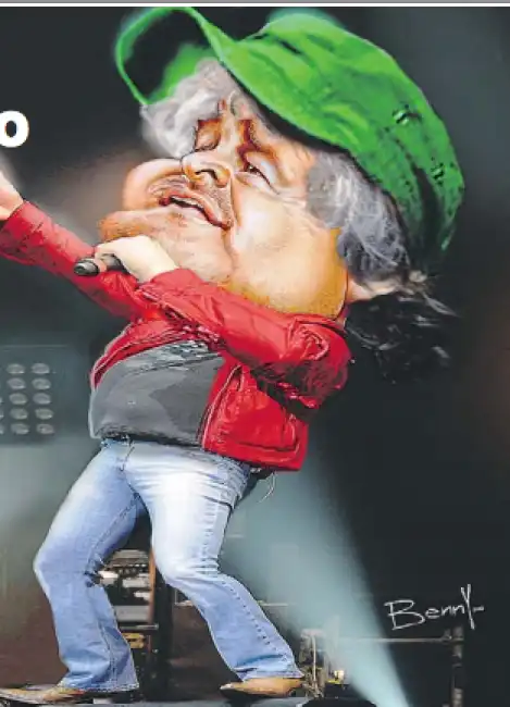 grillo in versione vasco rossi by benny