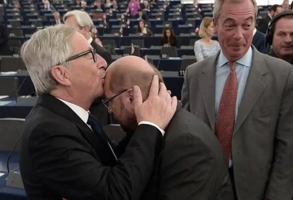 juncker - schulz - farage