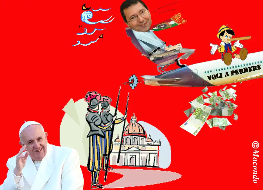 papa marino volo aereo bergoglio