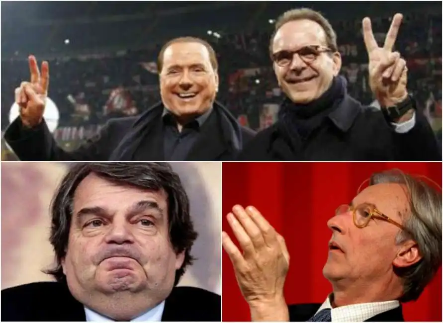 berlusconi parisi brunetta feltri