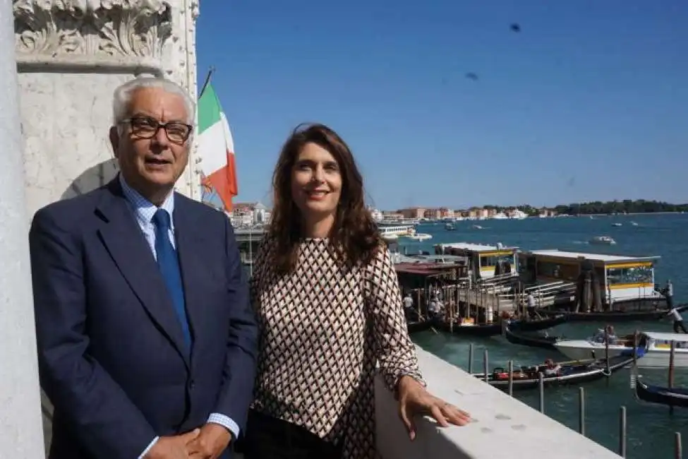 paolo baratta e cristine macel