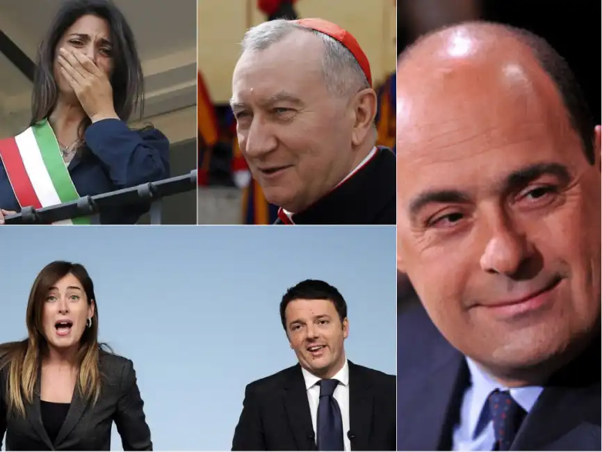 renzi boschi raggi