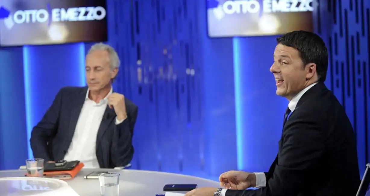 renzi vs travaglio a otto e mezzo 