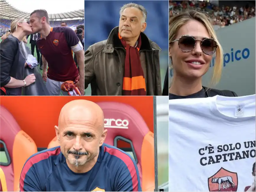 totti pallotta spalletti ilary blasi