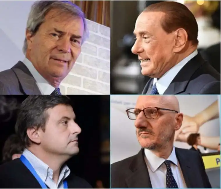 caio calenda berlusconi bollore