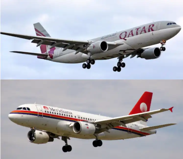 qatar airways meridiana