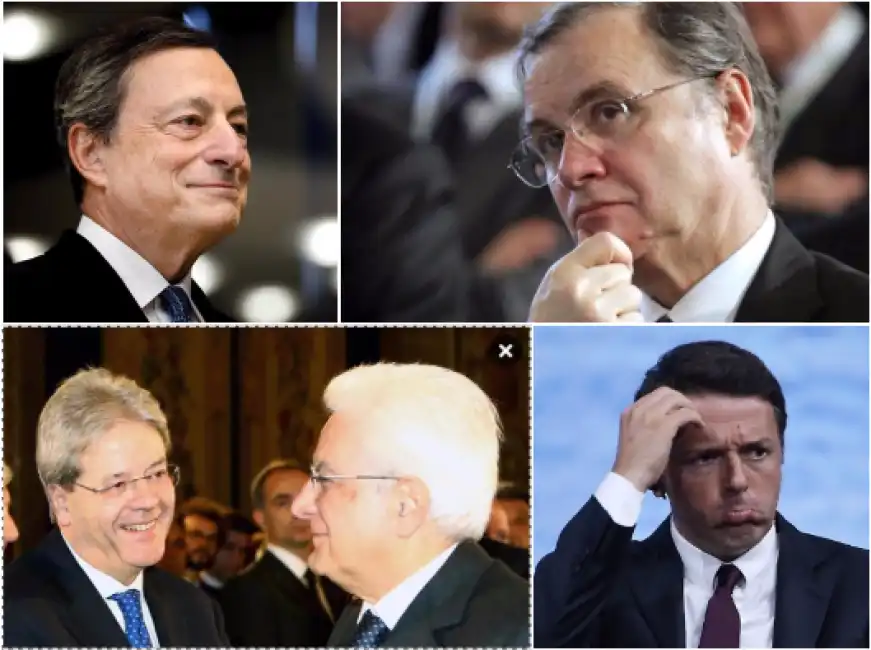 renzi draghi bankitalia