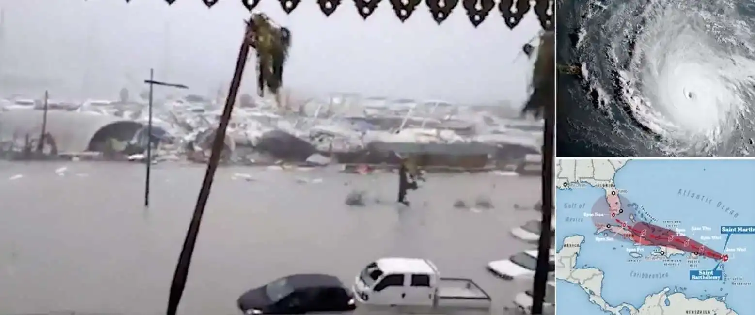 uragano irma antille francesi