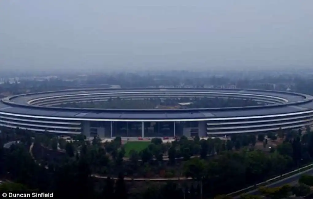 vista aerea apple park 