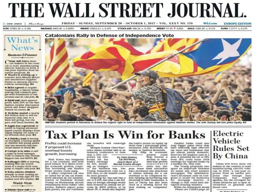 wall street journal europe