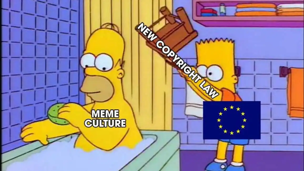 copyright unione europea meme