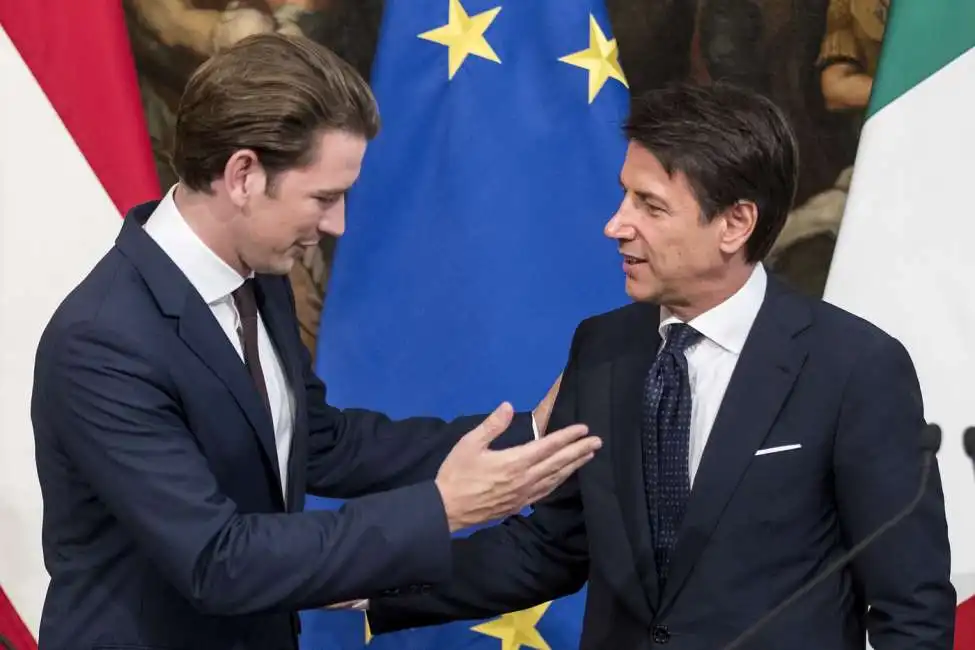 giuseppe conte sebastian kurz