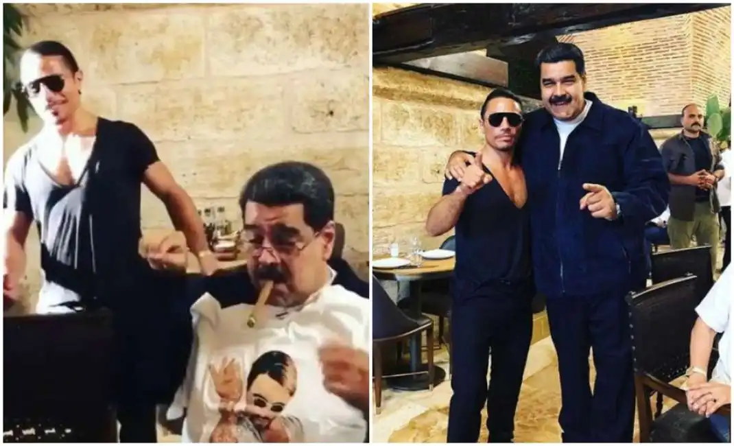 maduro salt bae