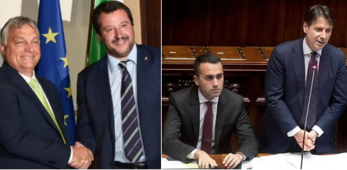 orban salvini di maio